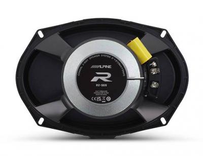 Alpine 6x9 Inch High-Resolution Coaxial Speaker Set - R2-S69