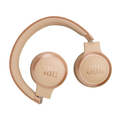 JBL Live 670NC Wireless True Adaptive Noise Cancelling On-Ear Headphones in White - JBLLIVE670NCWHTAM