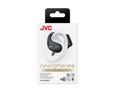 JVC Nearphones Open-Ear Truly Wireless Earbuds - HA-NP50T