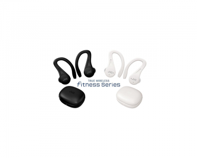 JVC Fitness True Wireless Earbuds in White - HA-EC25T-W