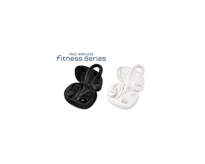 JVC Fitness True Wireless Earbuds in White - HA-EC25T-W