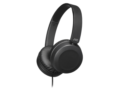 JVC Foldable On-Ear Headphones with Remote and Mic - HA-S31M-B