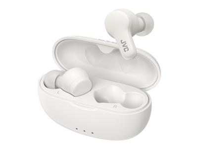 JVC Gumy True Wireless Earbuds with Comfortable Fit in White - HA-A7T2-W