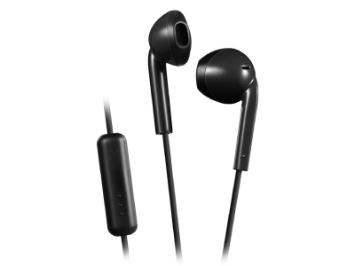 JVC Earbuds for Fashion-Conscious People in Black - HA-F17M-B