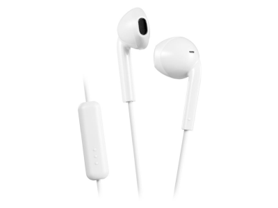 JVC Earbuds for Fashion-Conscious People in White - HA-F17M-W
