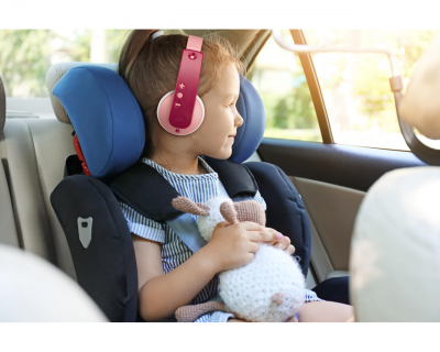 JVC Kids Wireless Tinyphone Headphones in Blue/Yellow - HA-KD10W-Y