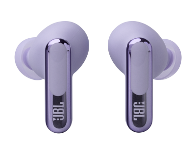 JBL Live Beam 3 True Wireless Noise-Cancelling Earbuds in Silver - JBLLIVEBEAM3SILAM