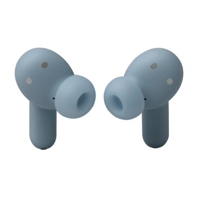 JBL Live Beam 3 True Wireless Noise-Cancelling Earbuds in Silver - JBLLIVEBEAM3SILAM