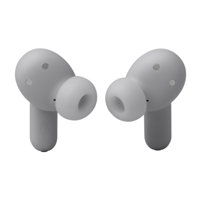 JBL Live Beam 3 True Wireless Noise-Cancelling Earbuds in Silver - JBLLIVEBEAM3SILAM