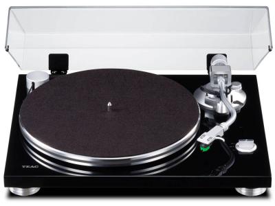 Teac Manual Belt-Drive Turntable in Black - TN3BSEB