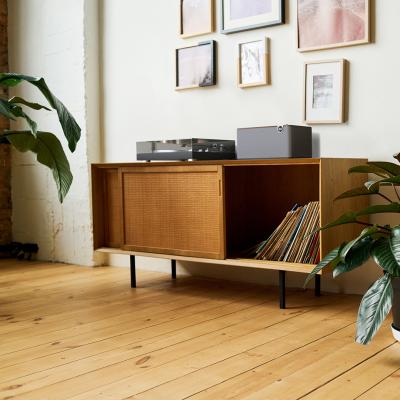 Klipsch The Three Plus Premium Bluetooth Speaker System in Walnut - THETHREEPW